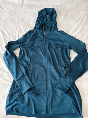 Mondetta Women’s Teal Hooded Utility Jacket